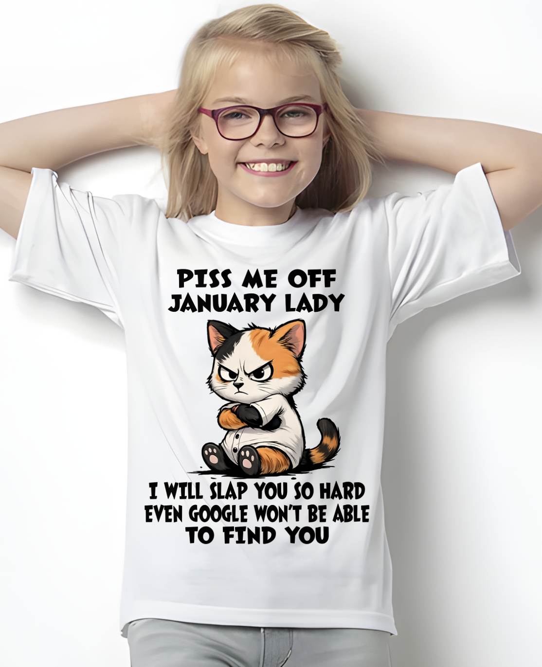 JANUARY SHIRT, I WILL SLAP YOU SO HARD - FMA SNOW01 (SKU2603-320-01)