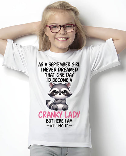 SEPTEMBER SHIRT, HERE I AM KILLING IT - SNOW09 (SKU2603-269-09)