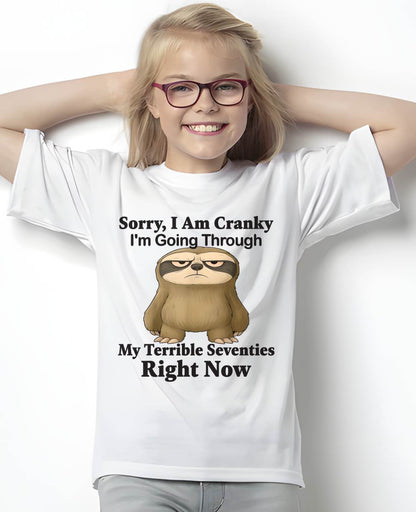 SORRY I AM CRANKY - BIRTHDAY SHIRT FOR WOMEN - SNOW00 (SKU12-226)