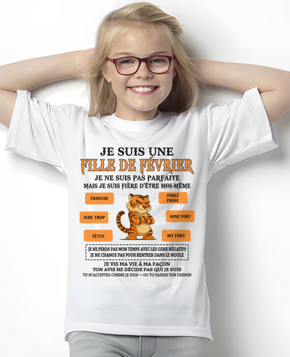 JE SUIS UNE FILLE DE FÉVRIER  - fma SNOW02 / fr02 (SKU26T-01240-02)