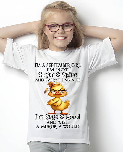 SEPTEMBER DUCK SHIRT, I’M NOT SUGAR & SPICE - SNOW09 (SKU2603-59-09)