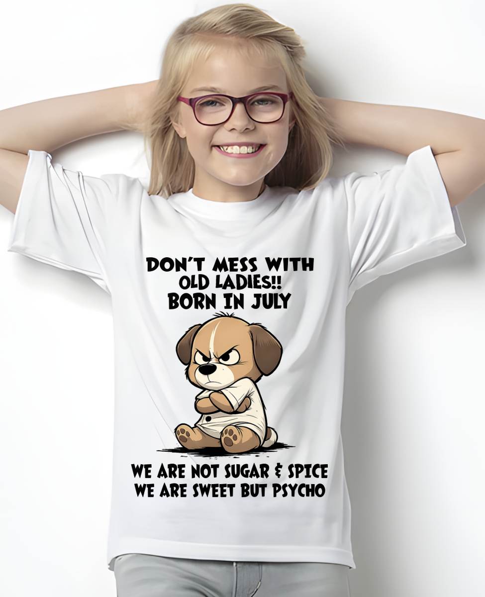 JULY SHIRT, DONT MESS WITH OLD LADIES - SNOW07 (SKU2603-170-07)