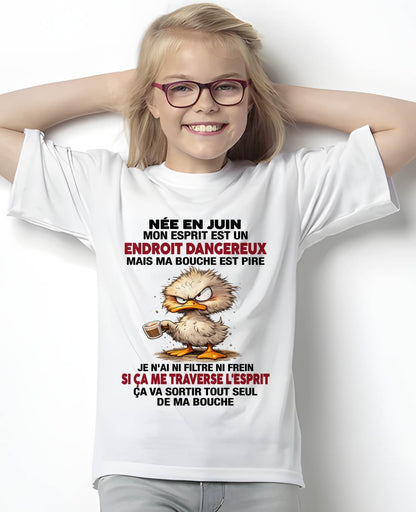 JUIN SHIRT JE N'AI NI FILTRE NI FREIN - SNOW06 (SKU2605-146-06)