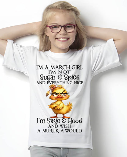 MARCH DUCK SHIRT, I’M NOT SUGAR & SPICE - SNOW03 (SKU2603-59-03)