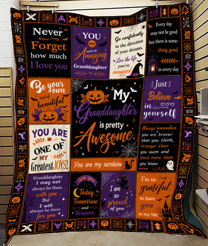 Special Gift For Your Granddaughter Blanket - From Grandma (SKU2607-264)