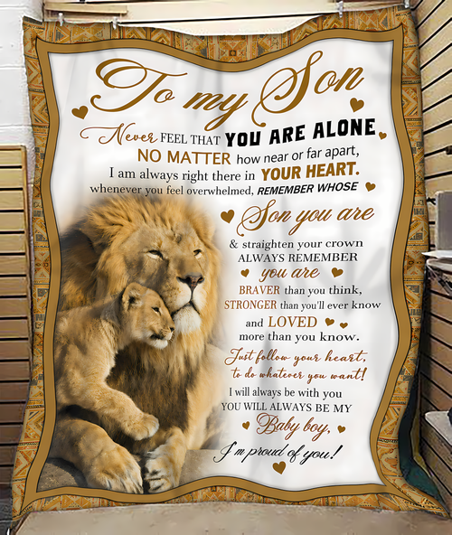 Special Gift For Your Son Blanket - From Dad (SKU2606-171)