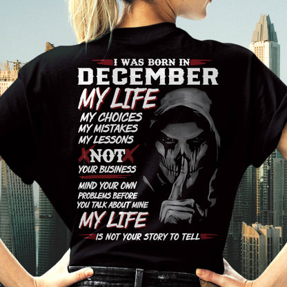 I WAS BORN IN DECEMBER - FMA (SKU08-36-12)