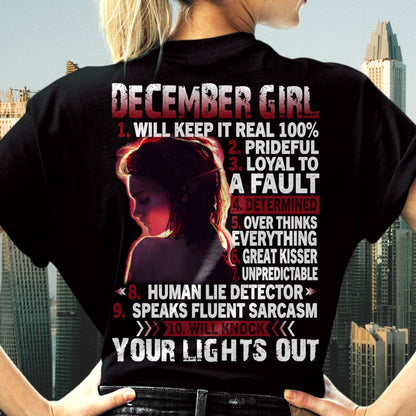 DECEMBER, DECEMBER GIRL WILL KNOCK YOUR LIGHTS OUT – SNOW FEMALE12 (SKU2602-52-12)