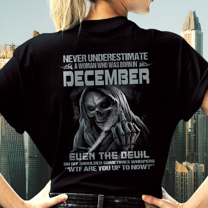 DECEMBER - NEVER UNDERESTIUNDER A WOMAN - FMA (SKU09-13-12)