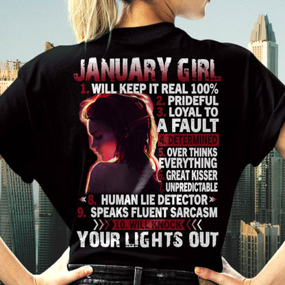 JANUARY, JANUARY GIRL WILL KNOCK YOUR LIGHTS OUT – SNOW FEMALE01 (SKU2602-52-01)