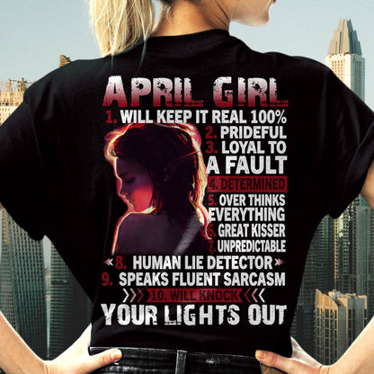 APRIL, APRIL GIRL WILL KNOCK YOUR LIGHTS OUT – SNOW FEMALE04 (SKU2602-52-04)