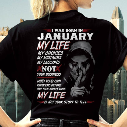 I WAS BORN IN JANUARY- FMA (SKU08-36-01)