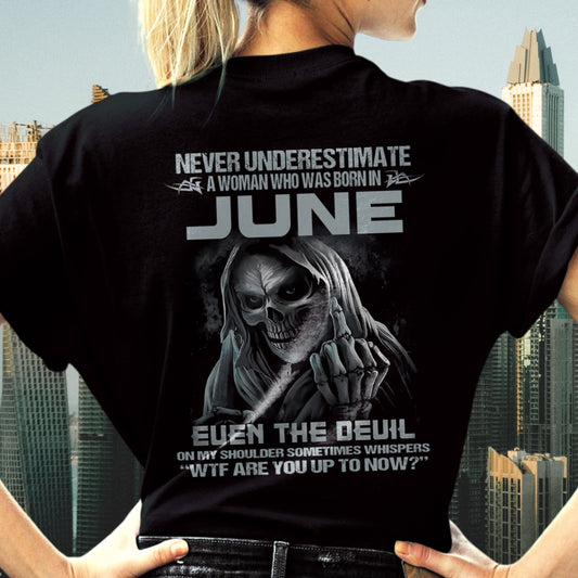 JUNE - NEVER UNDERESTIUNDER A WOMAN - FMA (SKU09-13-06)