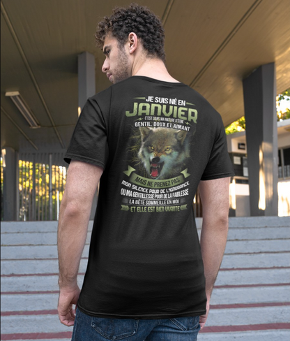 JE SUIS NÉ EN JANVIER  C’EST DANS MA NATURE D’ÊTRE GENTIL, DOUX ET AIMANT FR01 snow01