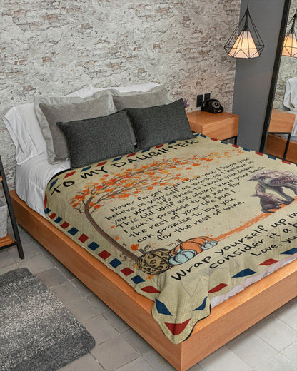 Special Gift For Your Daughter Blanket - From Mom