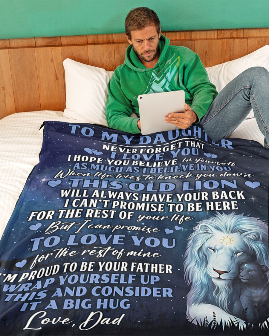 Special blanket for Daughter - From Dad blanket