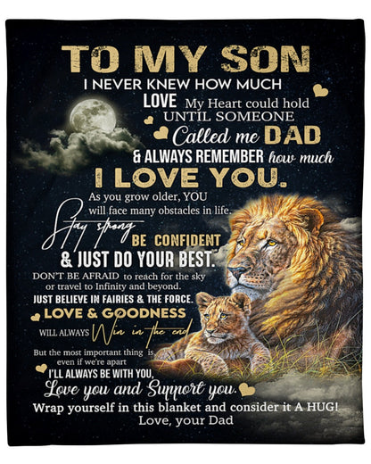 Special blanket for Son - From Dad blanket
