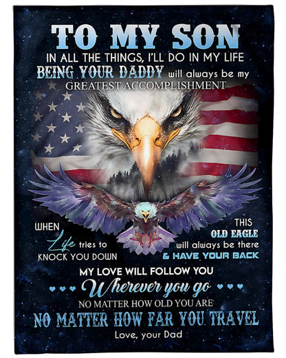 Special blanket for Son - From Dad blanket