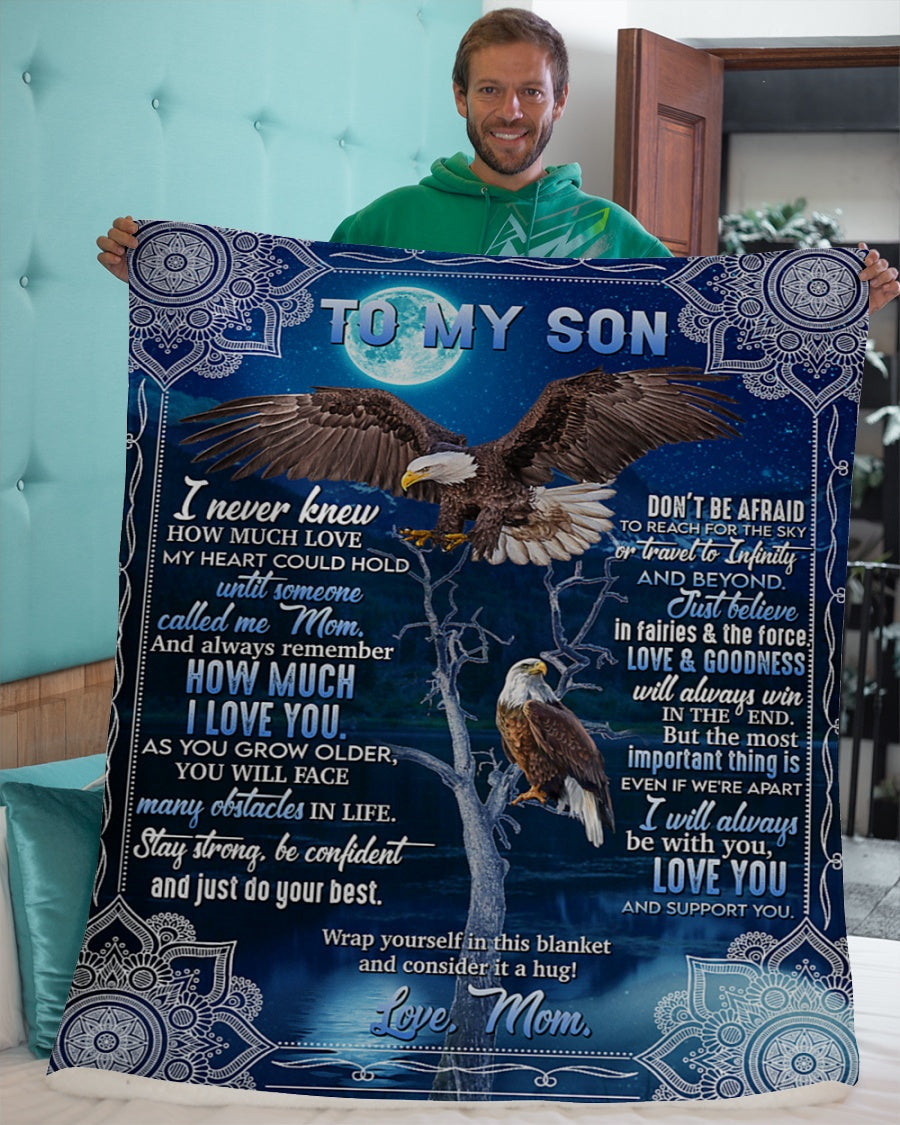 Special blanket for Son - From Mom blanket