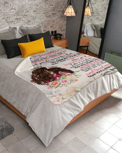 Special blanket for Daughter - From Mom blanket (SKUB06-120)