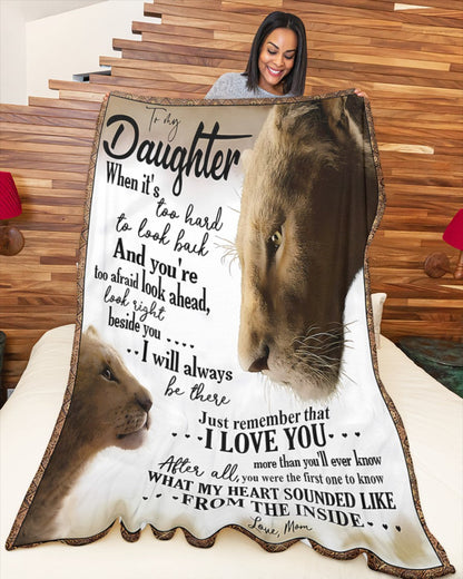 Special blanket for Daughter - From Mom blanket