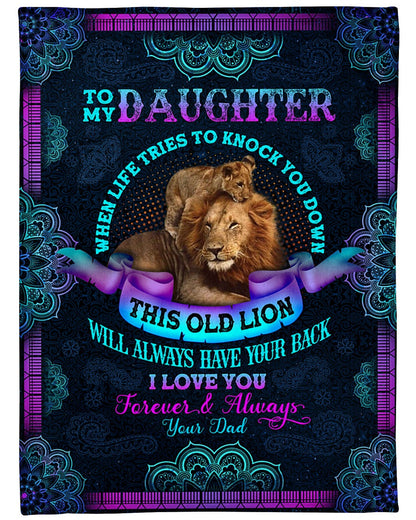 Special blanket for Daughter - From Dad blanket