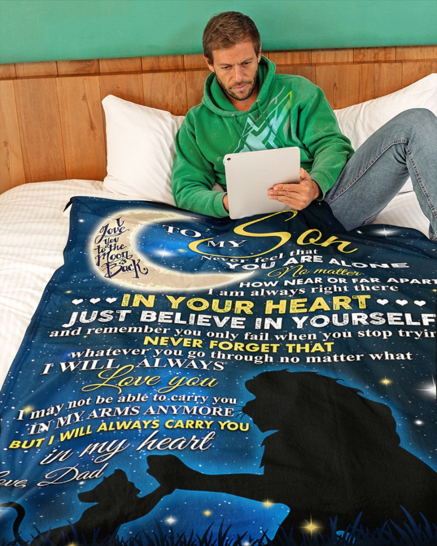 Special blanket for Son - From Dad blanket