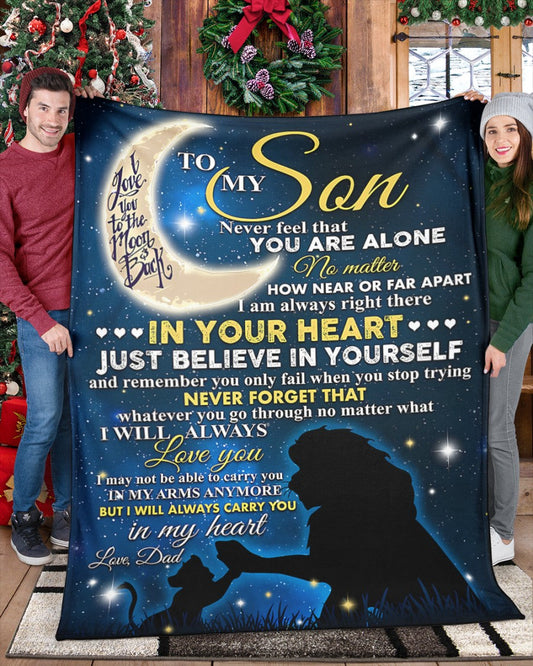 Special blanket for Son - From Dad blanket