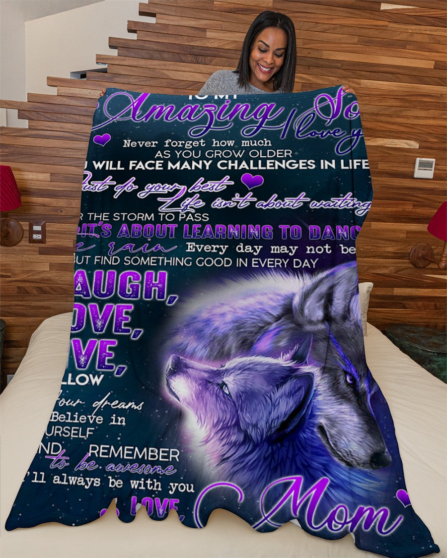 Special blanket for Son - From Mom blanket