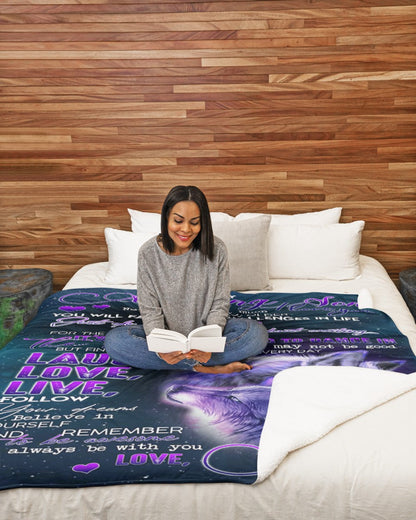 Special blanket for Son - From Mom blanket