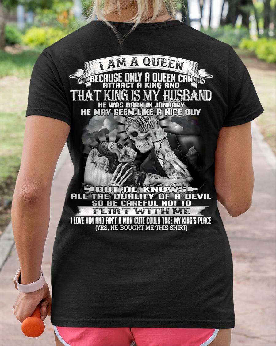 JANUARY, ONLY A QUEEN CAN ATTRACT A KING – SNOW MALE01 (SKU26T-01194-01)