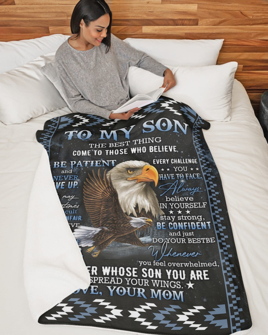 Special blanket for Son - From Mom blanket