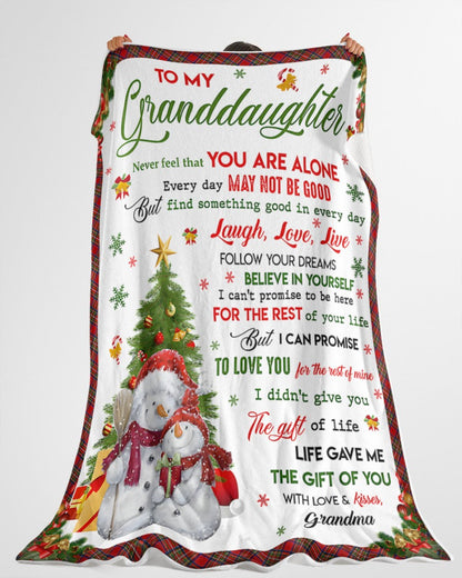 BLANKET FOR GRANDDAUGHTER FROM GRANDMA – XMAS GIFT (SKUB-CHRISTMAS2)