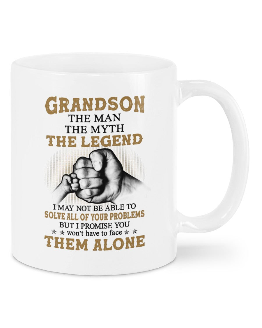 TO GRANDSON MUG 03 - GIFT FROM GRANDMA - snow00