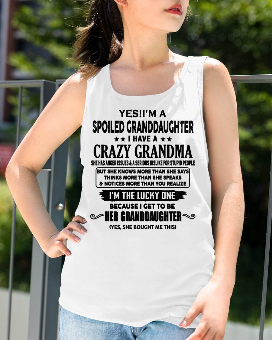 LUCKY GRANDDAUGHTER! - FROM GRANDMA - SNOW00 (SKU12-119-00)