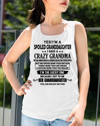 LUCKY GRANDDAUGHTER! - FROM GRANDMA - SNOW00 (SKU12-119-00)