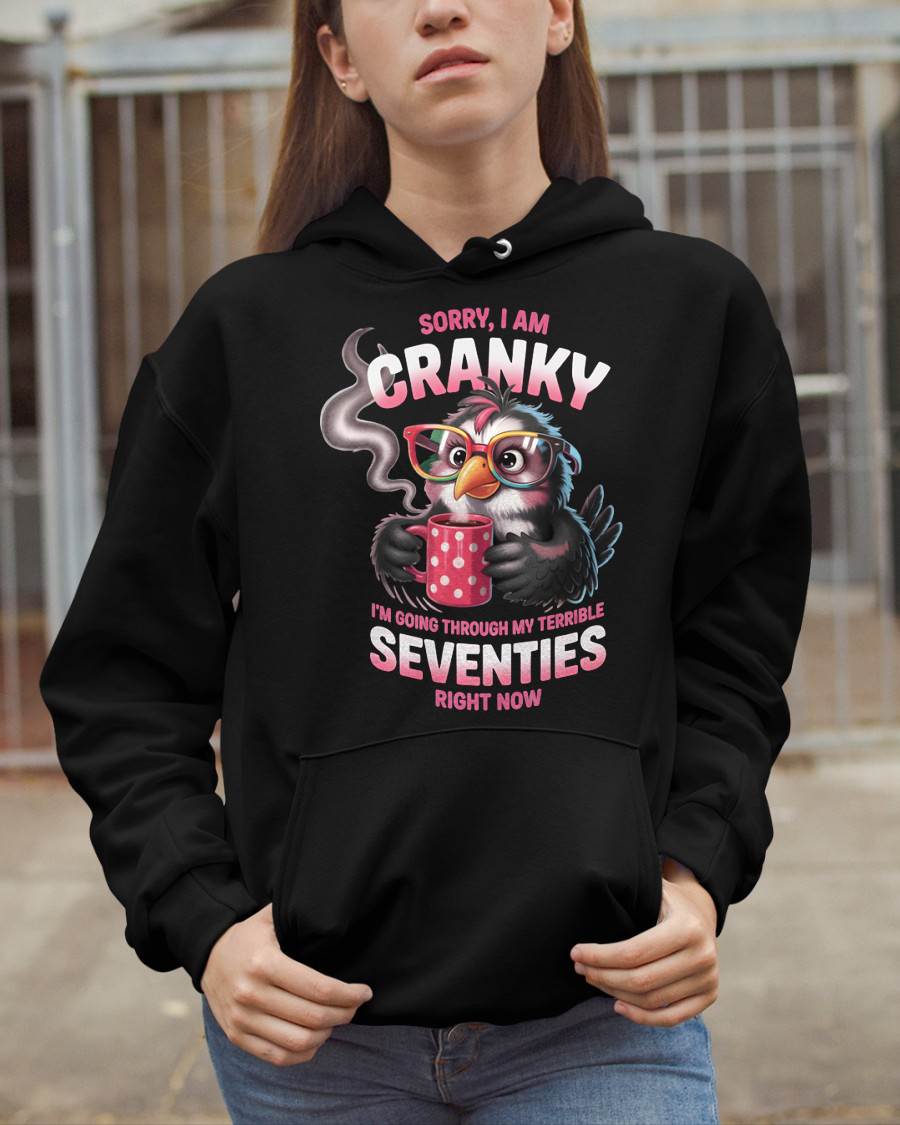 SORRY I AM CRANKY - BIRTHDAY SHIRT FOR WOMEN - SNOW00 (SKU12-227)