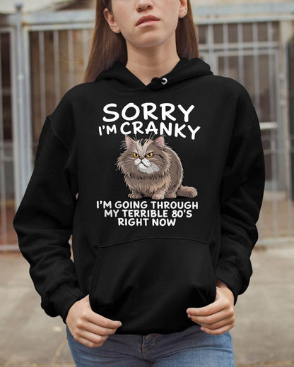 SORRY I AM CRANKY, 80'S - BIRTHDAY SHIRT FOR WOMEN - SNOW00 (SKU12-254)