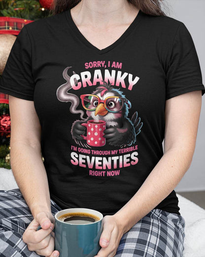 SORRY I AM CRANKY - BIRTHDAY SHIRT FOR WOMEN - SNOW00 (SKU12-227)