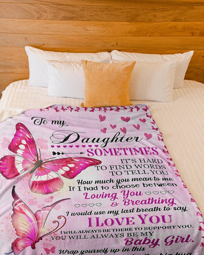 BLANKET FOR DAUGHTER – COMFORT & WARMTH GIFT FROM MOM Sherpa Fleece Quilt Blanket SNOW00