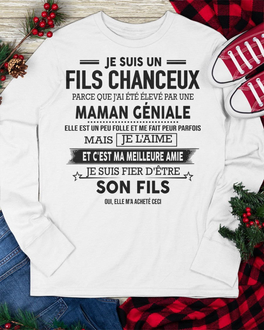JE SUIS UN FILS GÂTÉ – CADEAU DE MAMAN INCROYABLE - fr00 / SNOW00