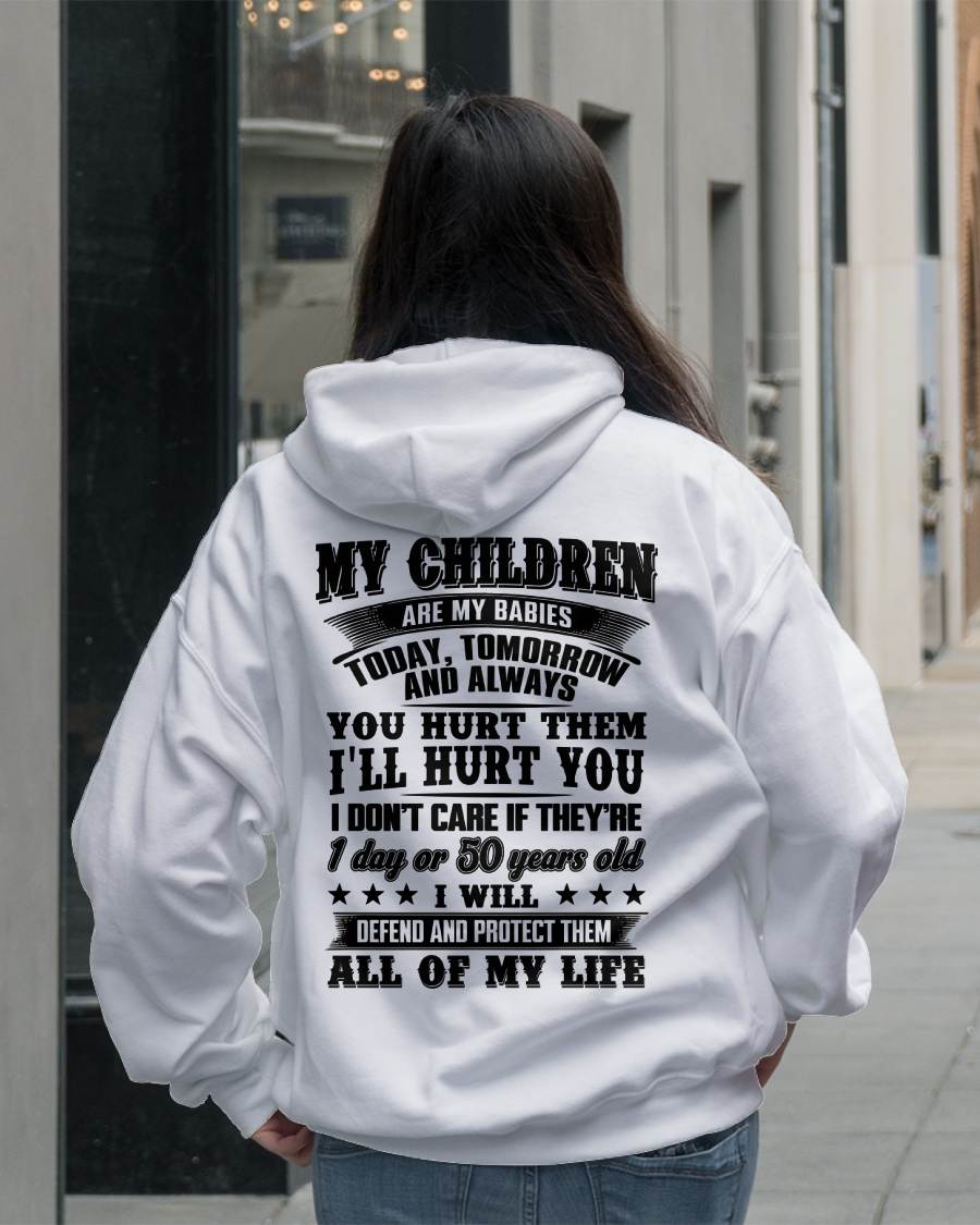 MY CHILDREN ARE MY BABY - T-SHIRT FOR MOM - SNOW00 (SKU12-274)