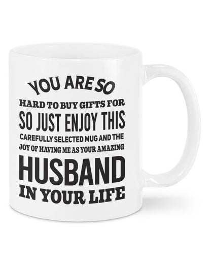 FUNNY MUG FOR YOUR WIFE - PERFECT GIFT FOR VALENTINE'S DAY - GIFT FROM HUSBAND SNOW00 (SKU12-327)