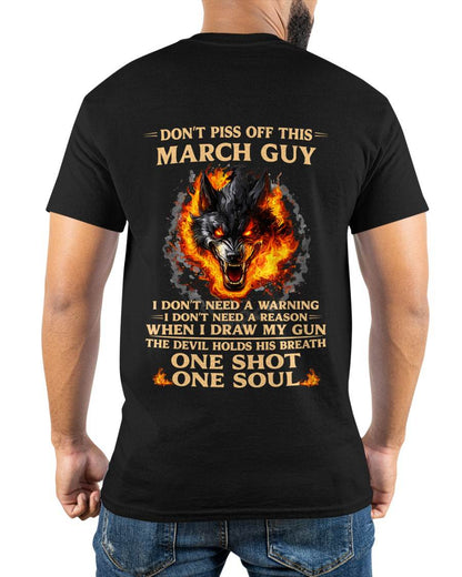MARCH SHIRT, I DON’T NEED A WARNING - SNOWMALE03 (SKU2604-120-03)