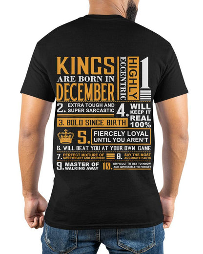 DECEMBER, KINGS ARE BORN IN DECEMBER – SNOW MALE12 (SKU2602-51-12)