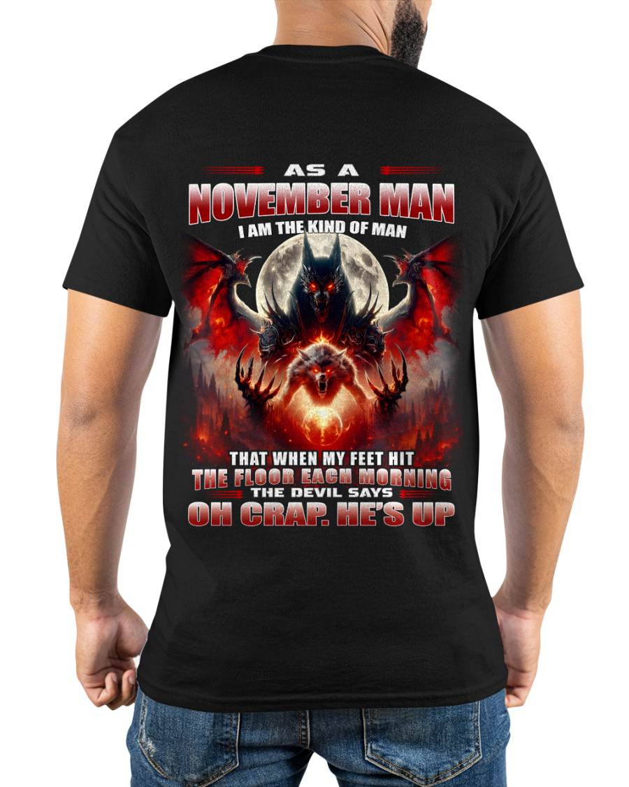 NOVEMBER SHIRT, OH CRAP HE'S UP - MAN SNOW11 (SKU2604-94-11)