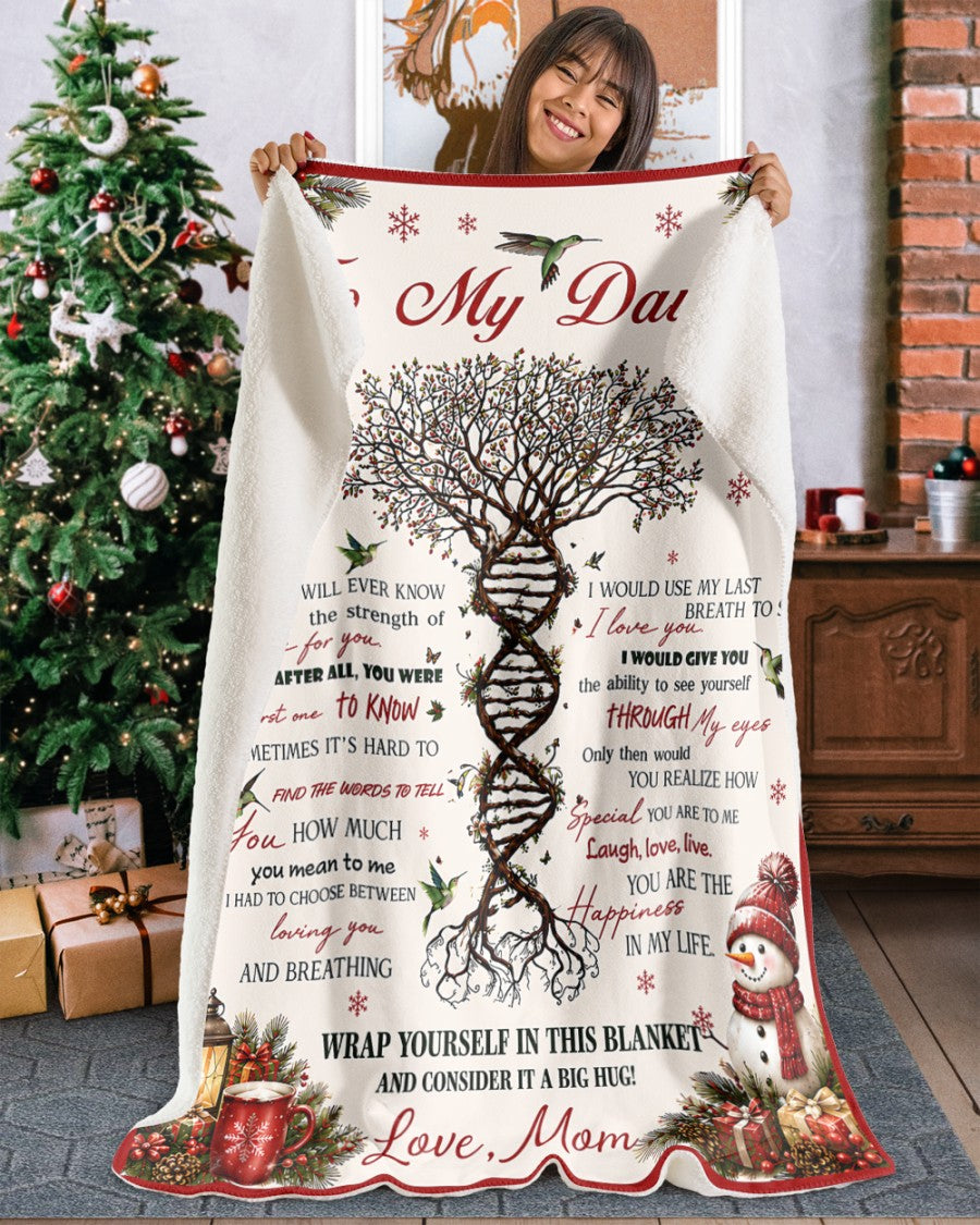 Special Gift For Your Daughter Blanket - From Mom (SKU2607-159)