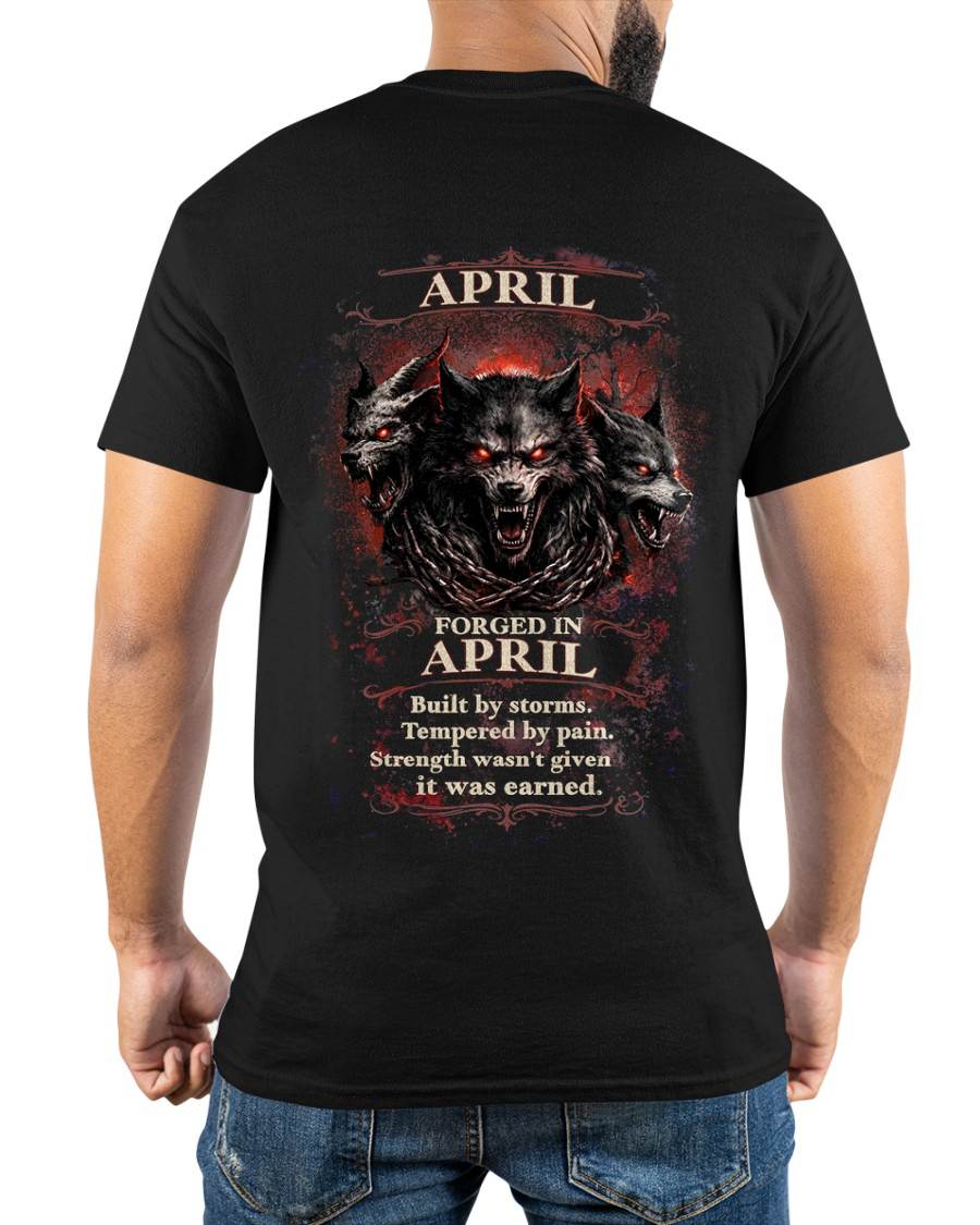 APRIL SHIRT, Strength wasn't given it was earned – SNOW MALE04 (SKU2602-164-04)