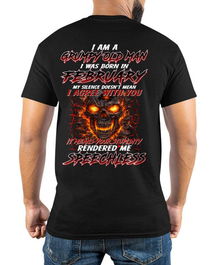 FEBRUARY, MY SILENCE DOESN’T MEAN I AGREE WITH YOU – SNOW MALE02 (SKU26T-01232-02)