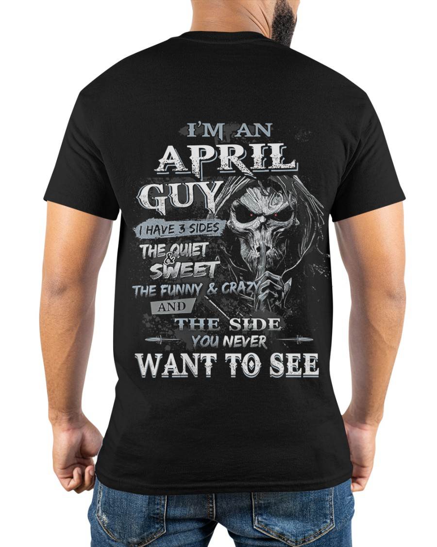 APRIL, I HAVE 3 SIDES THE QUIET & SWEET THE FUNNY & CRAZY-SNOW MALE04 (SKU07-60-04)